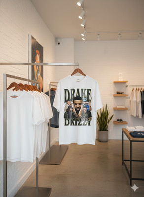 Drake Drizzy Graphic T Shirt White Hip Hop Rapper Music Fan Tee - S185