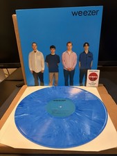 Weezer by Weezer Limited Edition Blue  White Marbled Vinyl Target Exclusive New