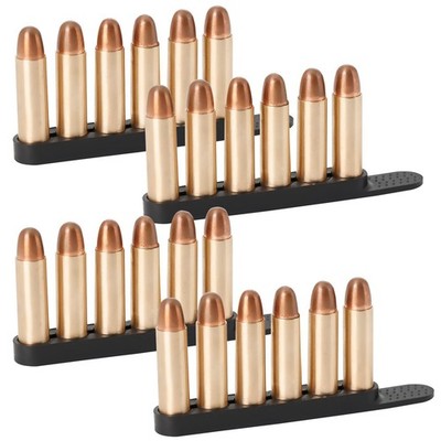 Aolamegs Speed Strip,Speed Loader 6 Rounds for .38/.357 4pack