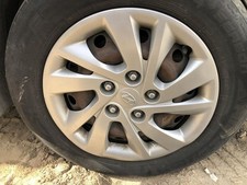 2017-2020 Hyundai Elantra 15x6 Steel 20 Hole Black Painted Wheel Rim 963874