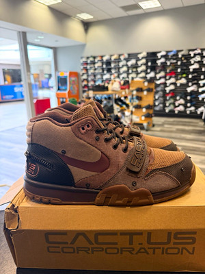 Size 11.5 - Nike Air Trainer 1 / CJ Travis Scott SP Light Chocolate DR7515-200