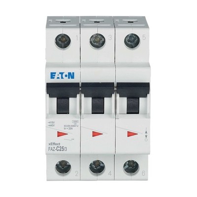 Eaton Leitungsschutzschalter FAZ-C25/3 LS-Schalter Schütz 278875