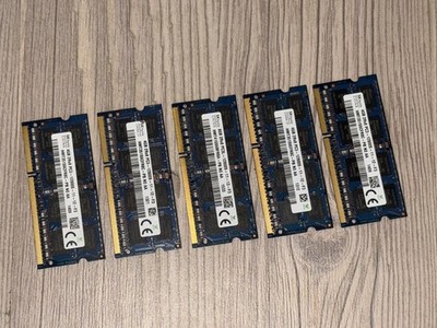 5x SKhynix 2Rx8 PC3 - 12800S - 20GB RAM - 5x4GB