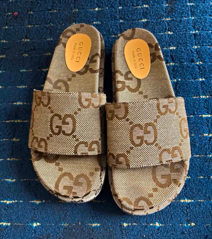 25+ Gucci Leather Upper Slide Sandals for Women for sale | Updated
