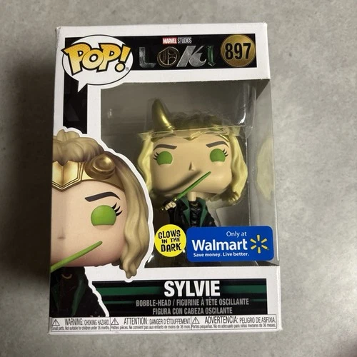 Funko POP! Marvel Loki #897 Sylvie GITD exclusivo de Walmart