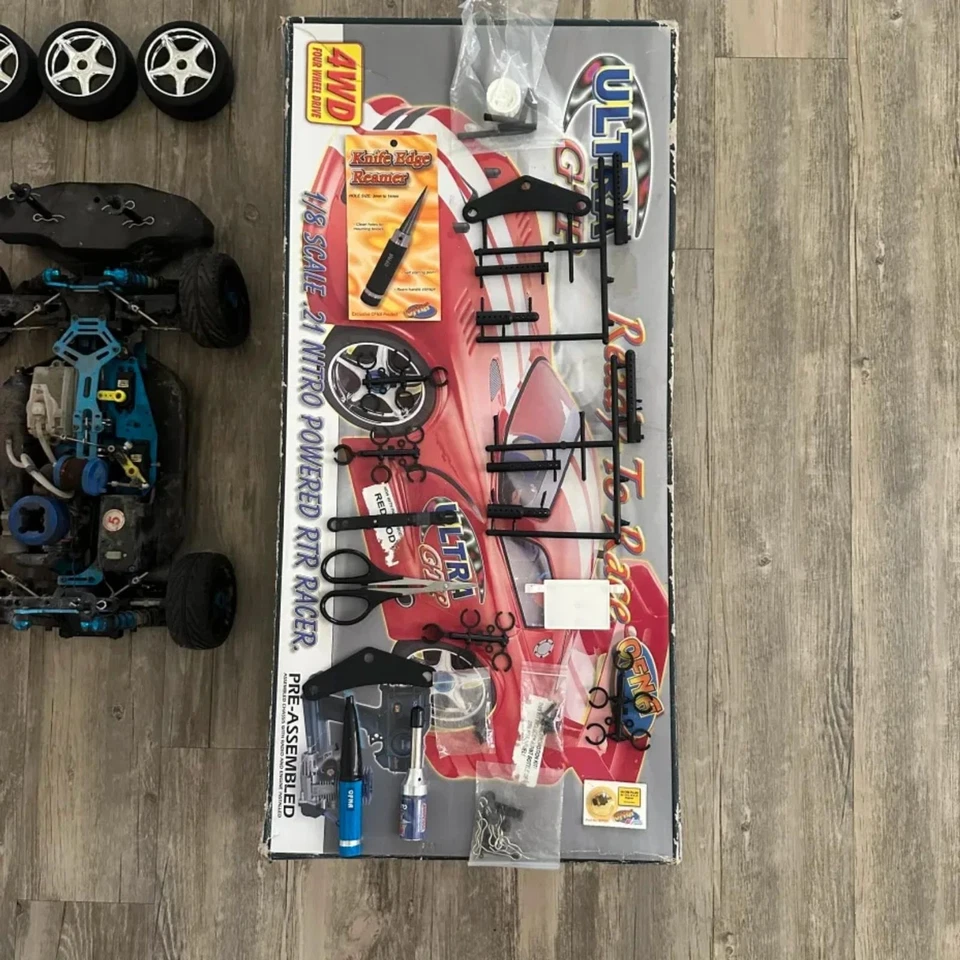 OFNA Ultra GTP 4WD 1/8 Scale .21 Nitro Powered RTR Racer Dodge Viper (READ) - Image 2 of 4