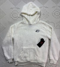New Balance Sherpa Oso de Peluche Sudadera con Capucha Polar Pullover Sudadera Niños Talla 10/12 M