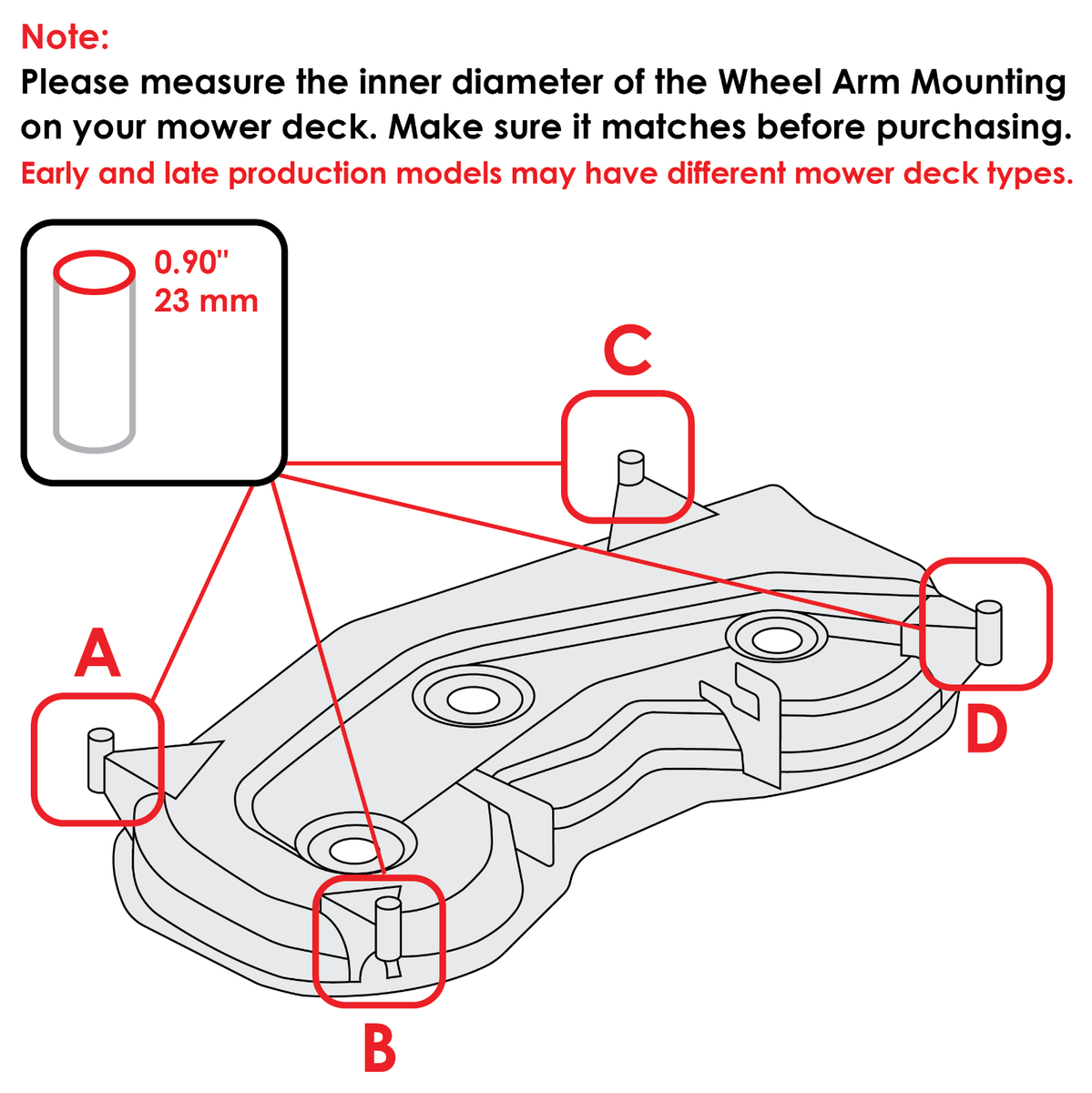 Kit Ruote Copertura John Deere Kit Ruota Di Copertura Con Mozzo - Foto 4