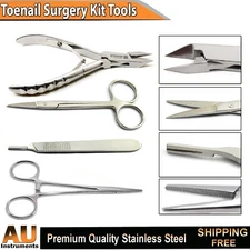 Chiropody Nail Surgery Manicure Tools Pulling Locking Forceps Trimming Scissor