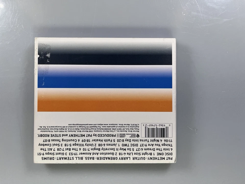 Pat Metheny Trio - Live (2000, CD) Digipak 2 CD Set - Image 2 of 4