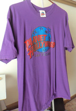 Vintage 1990's Planet Hollywood Las Vegas T Shirt XL 100% Cotton Made in USA