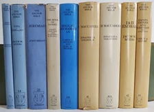 Vtg 1965-87 Set of 9 Vols ANCHOR BIBLE COMMENTARY HCDJ OT NT Maccabees Apocrypha