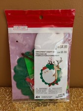 NEW - Creatology Santa  Reindeer Ornament Craft Kit