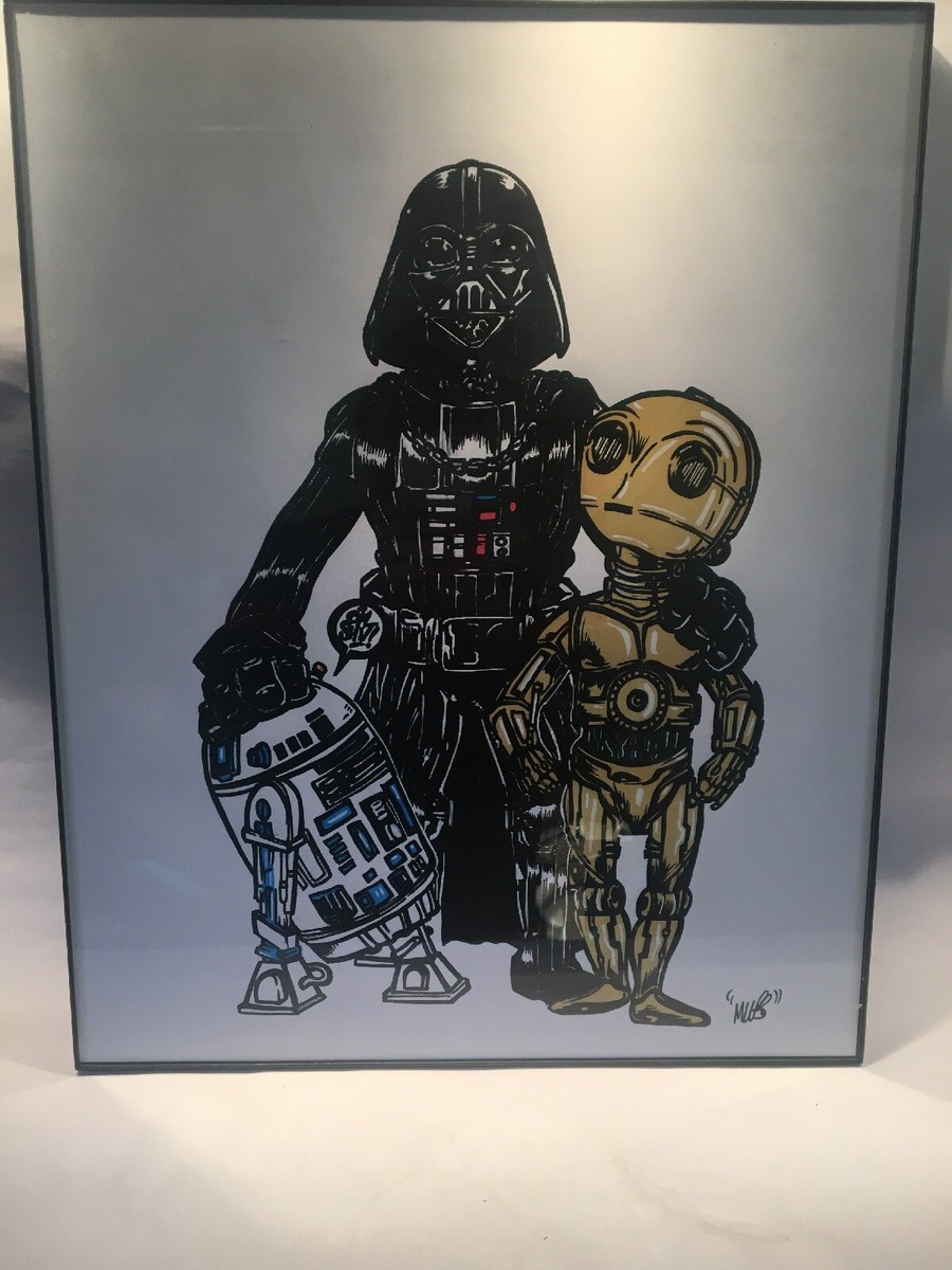 Star Wars Street Art Graffiti Poster 