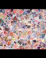 random grab bag kawaii cute sticker flake decal/journal samples 30 pc