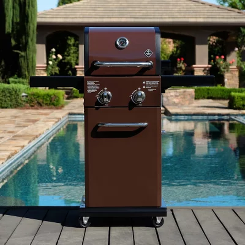 Member'S Mark 2Burner Gas Grill with Folding Side Shelves eBay