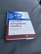 Jander/Blasius Anorganische Chemie II (2012, Neuwertig)