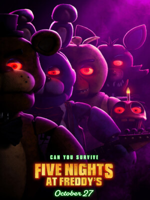 Five Nights at Freddy's Movie Poster /50x70 cm/24x36 in /27x40 in/#230