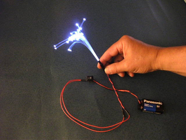 250ft pre-cut FIBER OPTIC LIGHTING, Diecast, models, Car, RR, etc. + FREE Bonus
