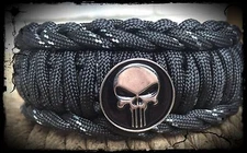 The Punisher Paracord Bracelet.