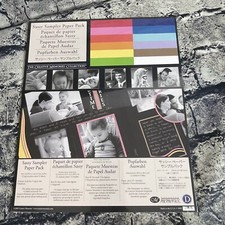 Creative Memories SASSY SAMPLER PAPER PACK 10x12 Photo Mounting Paper