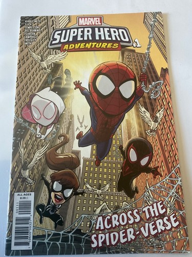 MARVEL SUPER HERO ADVENTURES ACROSS THE SPIDER-VERSE # 1  (2019) NM/MT - Picture 1 of 2