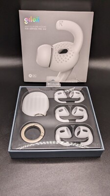 Gcioii 3 Pairs AirPods 3 Ear Hooks Covers [Added Storage Pouch