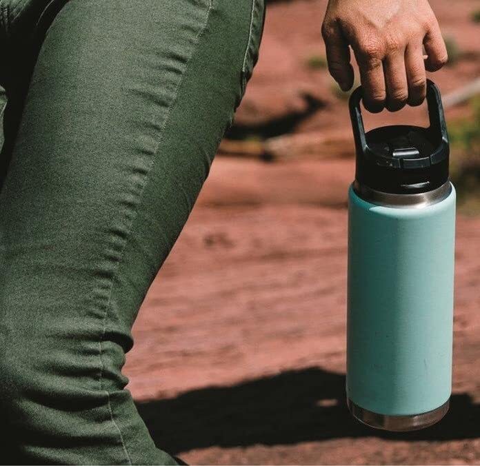 Straw Cap for YETI Rambler Bottle and RTIC Bottle, Straw Lid with 2 Straws and 2