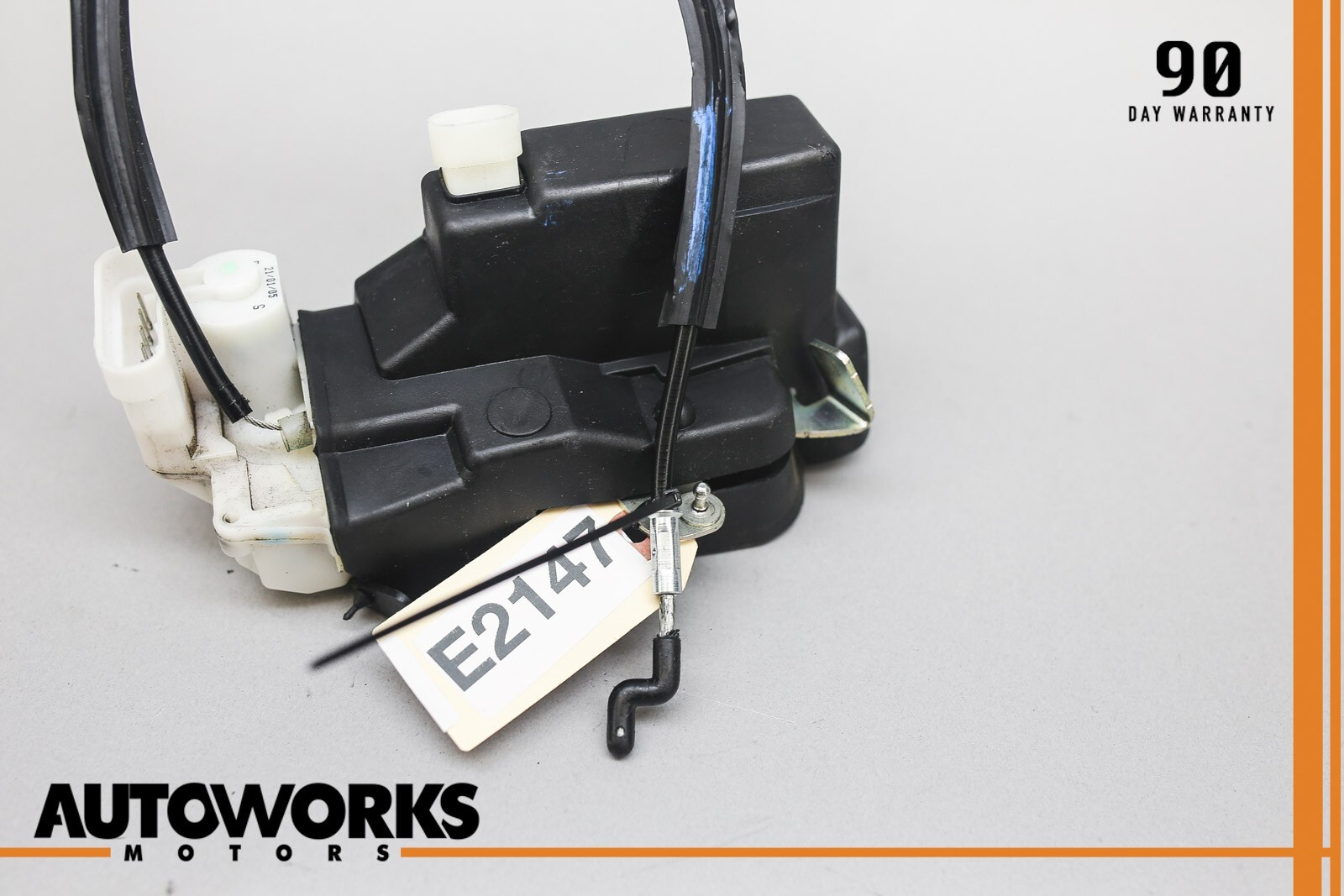 03-13 Maserati Quattroporte M139 Rear Left Side Door Lock Latch Actuator OEM