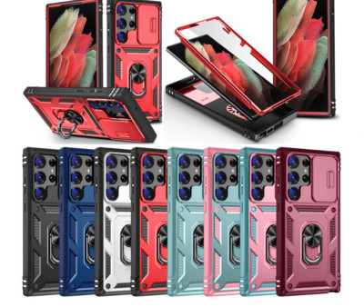 Case Shockproof Ring Stand Cover For Samsung Galaxy S23 S22 S21 S20 FE Ultra 5G