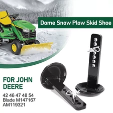 Snow Plow Dome Skid Shoes Heavy Duty For John Deere Runner #M147167 #AM119321