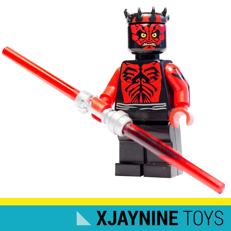GENUINE LEGO STAR WARS Darth Maul Minifig Shirtless New Sealed Polybag 5000062