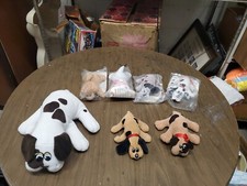 Vintage 1986 Tonka Pound Puppies purries Lot of 7 4 NEW 3 used