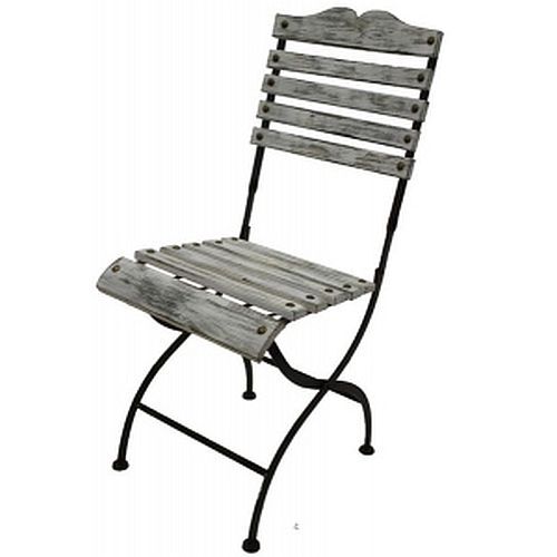 Klappstuhl Holz Antikweiss Gartenstuhl Gartenmöbel Dekostuhl eBay