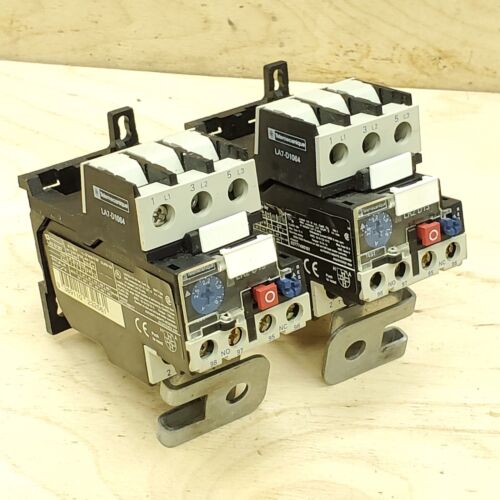 LR2D13 Telemecanique Overload Relay w/LA7-D1064 Mounting Block 1.6-2.5 Amp - NEW