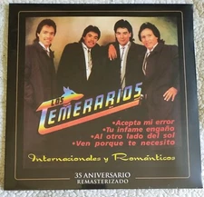 Los TEMERARIOS - Internacionales y Romanticos 35 Aniv Remasterizado Vinyl - NEW