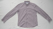 Camp David White Men Long Sleeve Shirt Size L Muscle Fit Very Good Condition