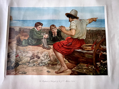 The Boyhood of Raleigh von John Everett Millais Druck