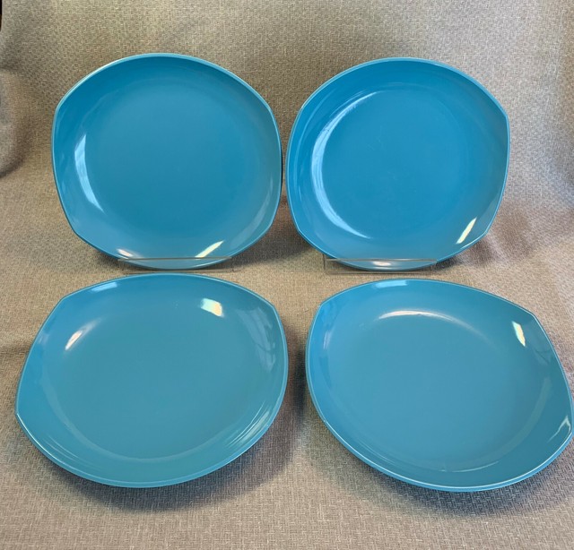Dansk Classic Fjord Sky Blue Dinner Plates Modern Scandinavian Design