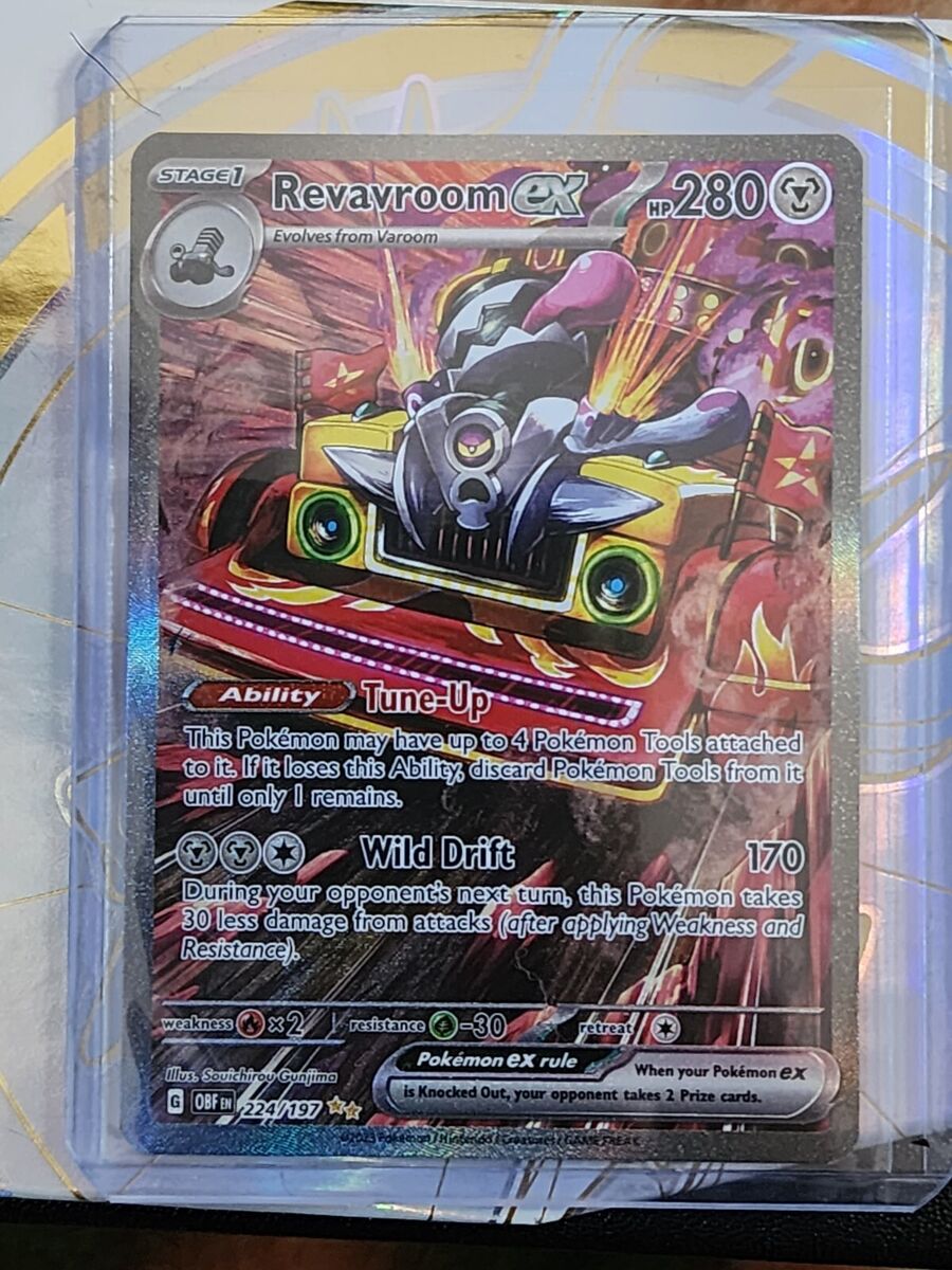 Pokémon TCG Revaroom Ex SIR Scarlet & Violet - Obsidian Pokémon TCG Revaroom Ex SIR Scarlet & Violet - Obsidian