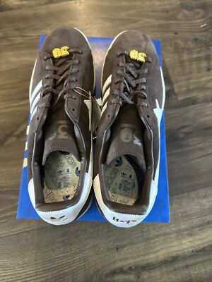 BAPE X Adidas Originals Campus 80s Bathing Ape 30th Anniversary Brown Size  12 | eBay