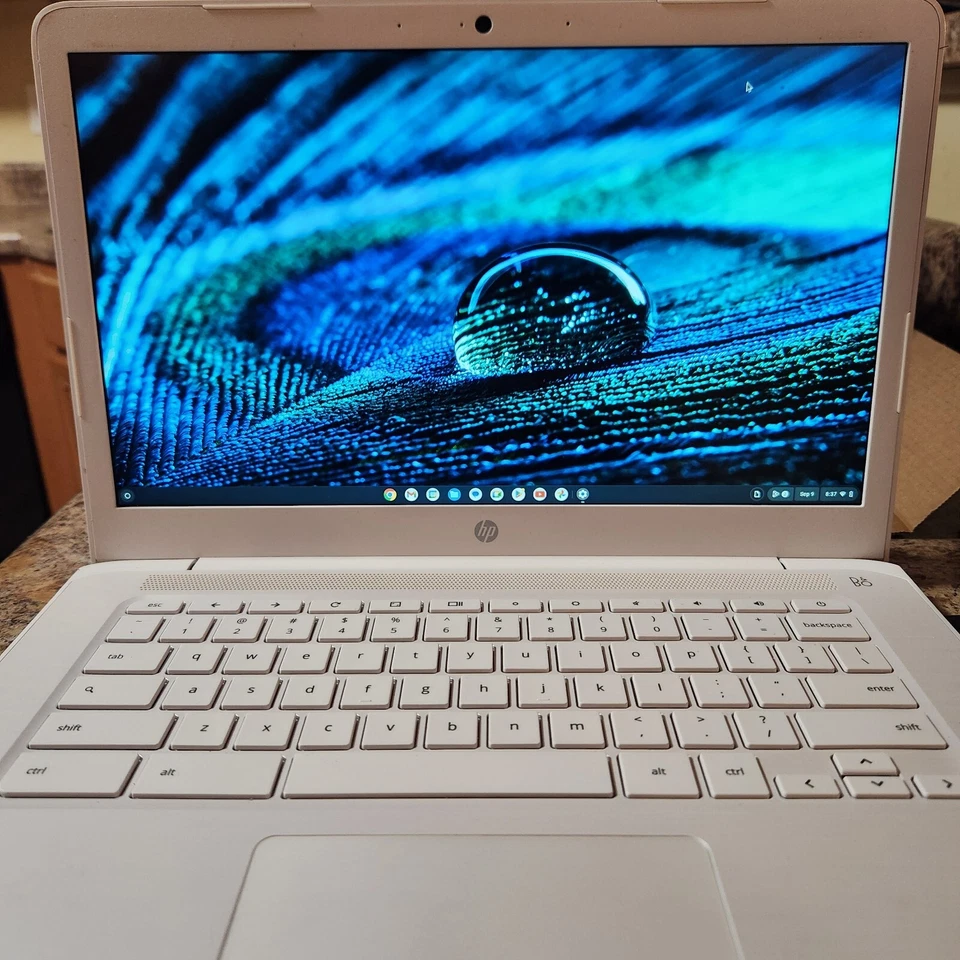 HP Chromebook 14 polegadas (32 GB, Intel Celeron N3350, 1.1GHz, 4GB SDRAM) 14-ca051wm - Imagem 2 de 4