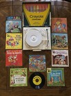 1981 Crayola Crayons 2-Speed 45 & 33 Record Player Model No. 120 and Records — photo 3
