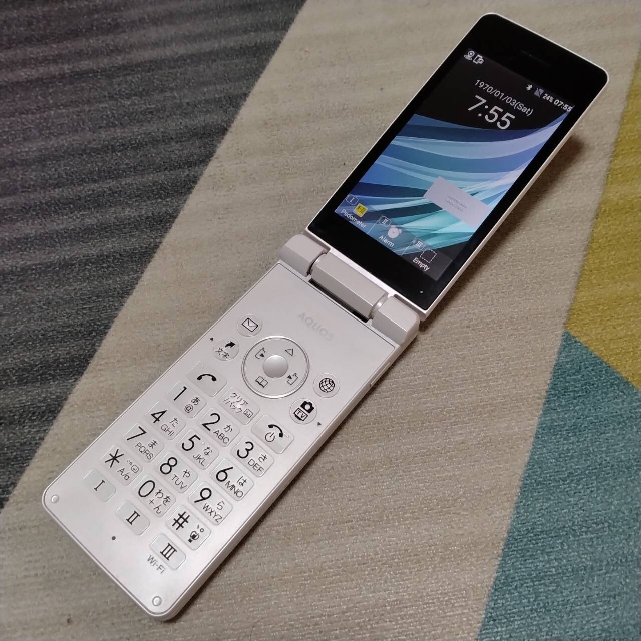 極美品】ソフトバンク シャープ AQUOSケータイ3 NP805SH ガラホ Sharp