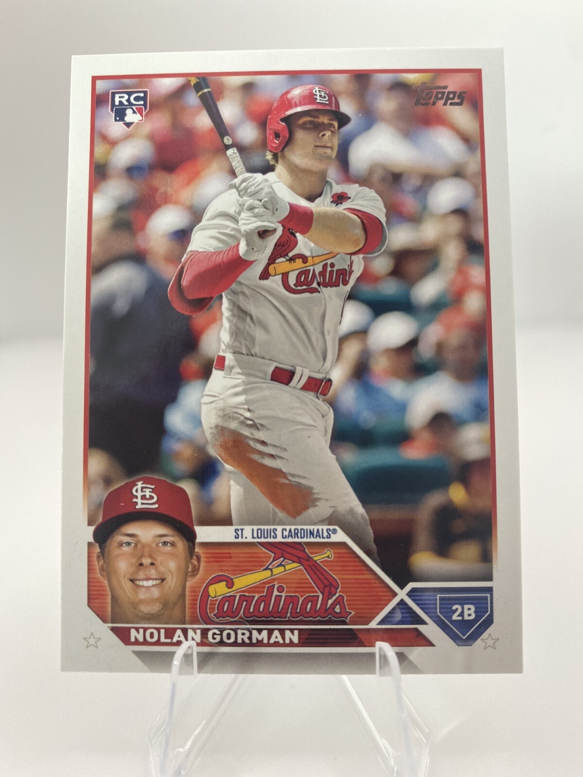 Nolan Gorman 2023 Topps Series 1 #16 RC Cardinals