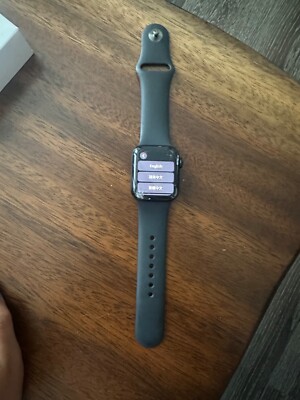 Apple Watch SE (2nd Generation) 44mm GPS Cellular Black Aluminum Smartwatch