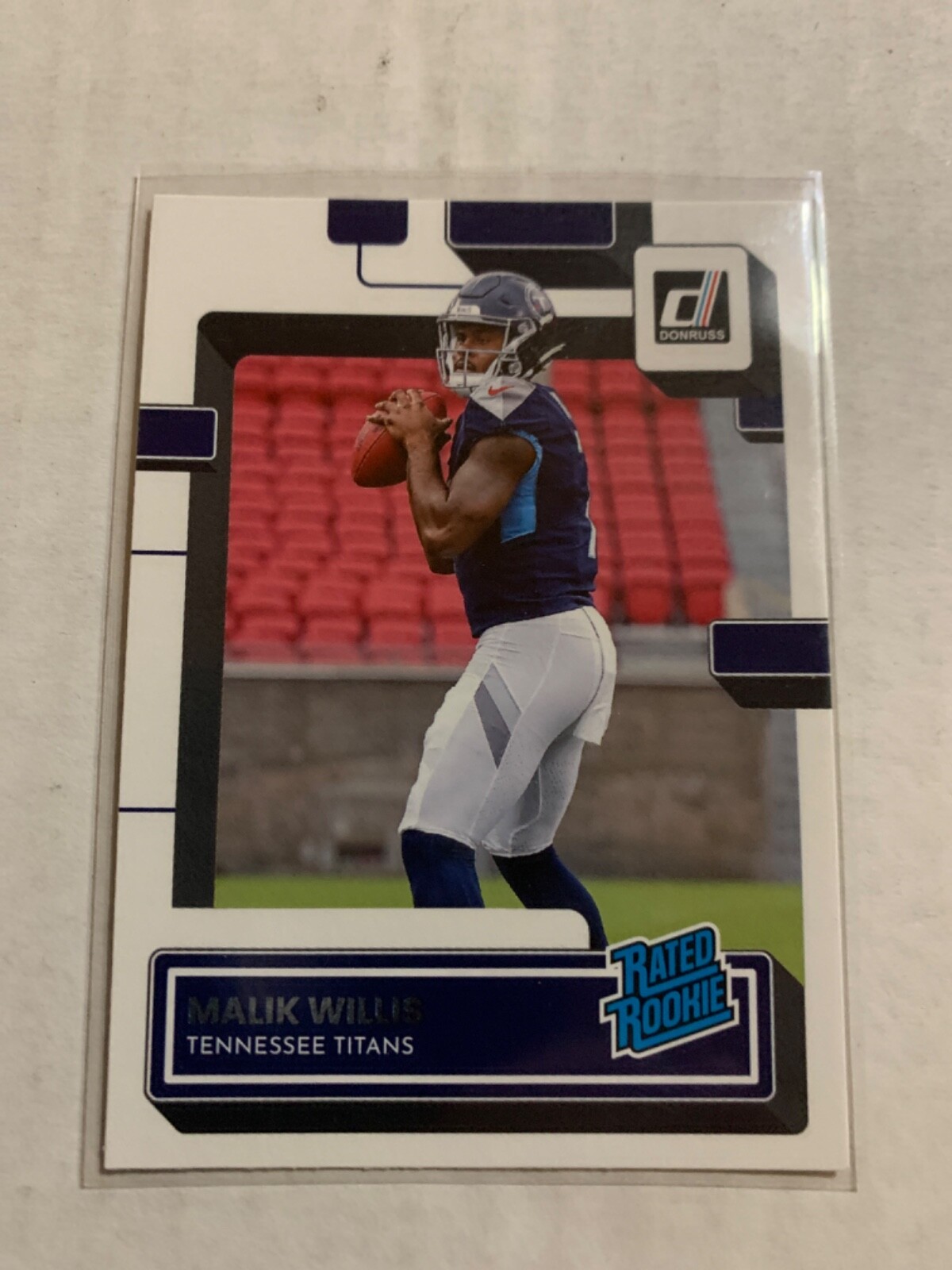 2022 DONRUSS RATED ROOKIE MALIK WILLIS #303
