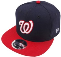 New Era Washington Nationals Navy Red Otc Snapback Cap 9Fifty Limited Edition