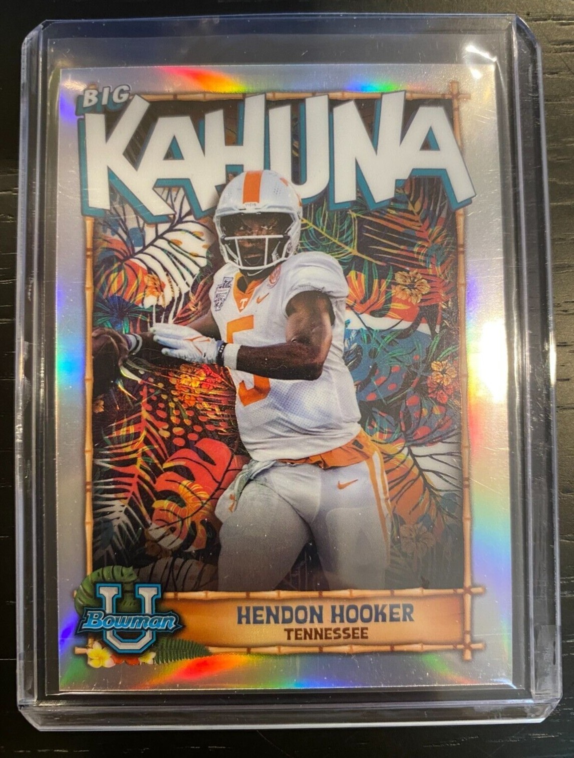 CASE HIT Hendon Hooker 2022 Bowman Chrome University Big Kahuna SP Detroit Lions