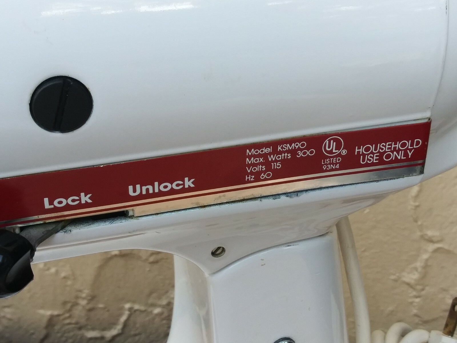 KitchenAid KSM90 300W Ultra Power Stand Mixer 10 SPEED, Made in USA eBay